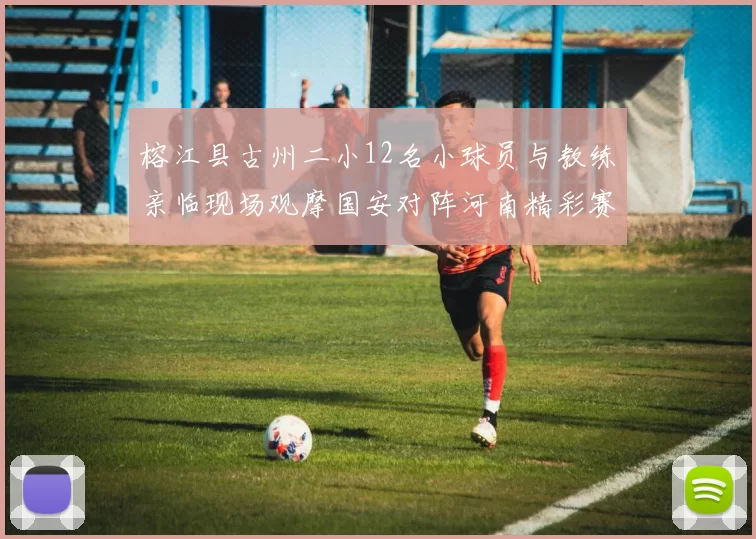 榕江县古州二小12名小球员与教练亲临现场观摩国安对阵河南精彩赛事