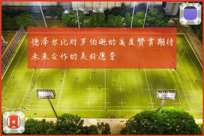 德泽尔比对罗伯逊的高度赞赏期待未来合作的美好愿景
